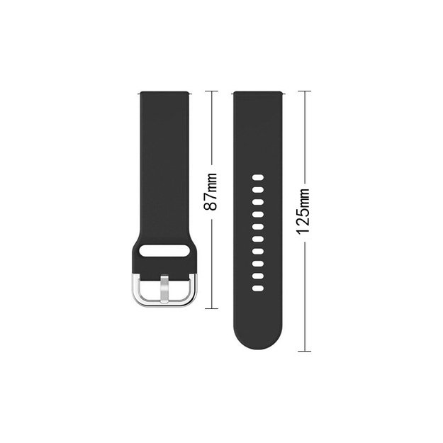 Silicone Strap TYS band for Samsung Galaxy Watch 40 / 41 / 42 / 43 / 44 mm - pink 4
