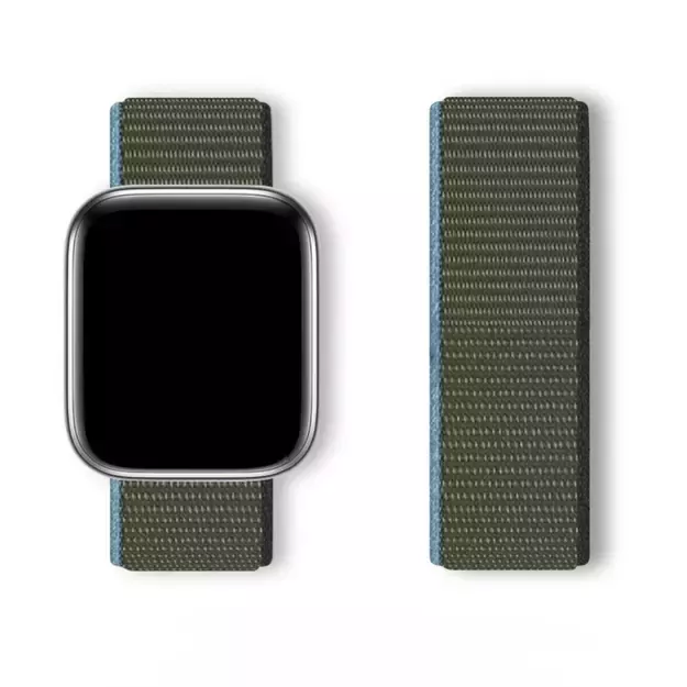 Sport Loop Strap for Apple Watch 42 / 44 / 45 / 46 / 49 mm - Green