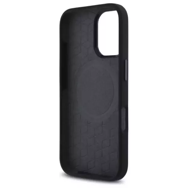 BMW M Silicone Printed Ring MagSafe iPhone 16 Case - Black 13