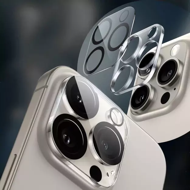 Tech-Protect Cam Fit+ Camera Cover for iPhone 17 Air - Clear 2