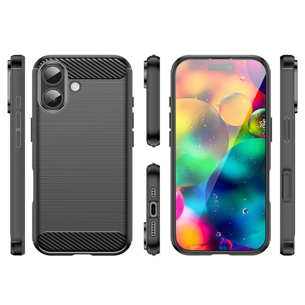 Carbon Case for iPhone 17 - Black 1