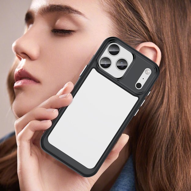 Outer Space Case for iPhone 17 Pro - Black Transparent 2