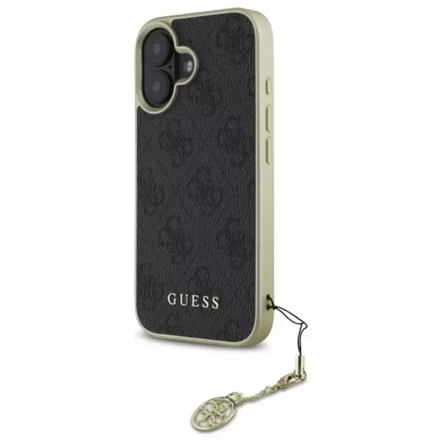 Guess 4G Charms Collection case for iPhone 16 - black 8