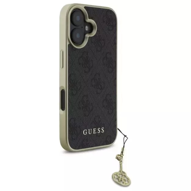 Guess 4G Charms Collection case for iPhone 16 - black 10
