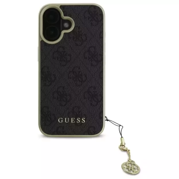 Guess 4G Charms Collection case for iPhone 16 - black 9