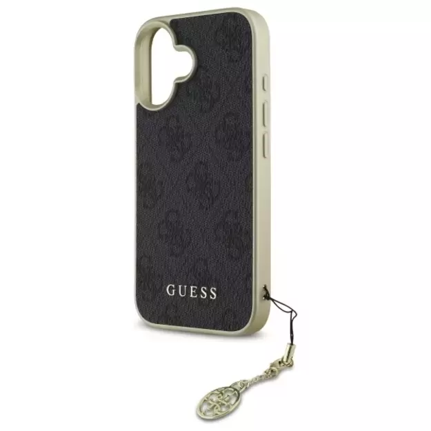 Guess 4G Charms Collection case for iPhone 16 - black 12