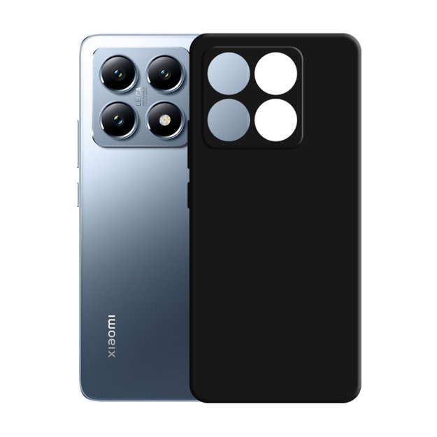 3mk Silicone Case for Xiaomi 14T - black 3