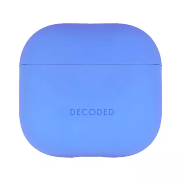 Decoded Silicone Aircase for AirPods 4 - Blue