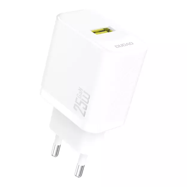 Dudao A27S 25W GaN USB-A Charger - Black