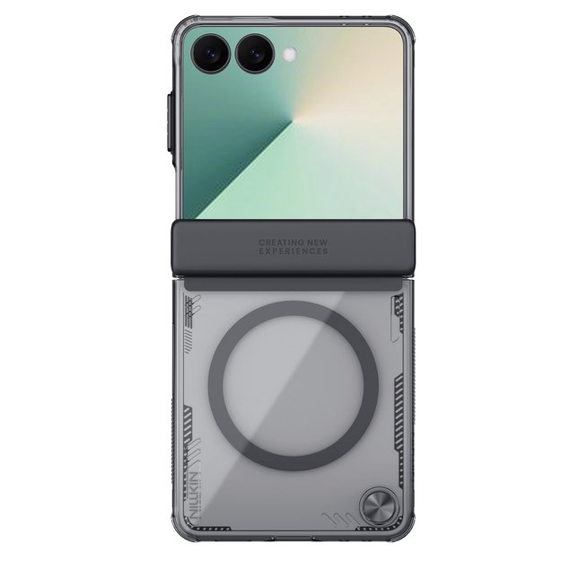 Etui Nillkin Iceblade Magnetic na Samsung Galaxy Z Flip 7 kompatybilne z MagSafe - czarne