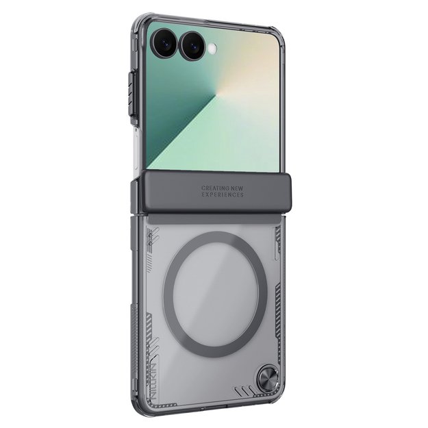 Etui Nillkin Iceblade Magnetic na Samsung Galaxy Z Flip 7 kompatybilne z MagSafe - czarne 2