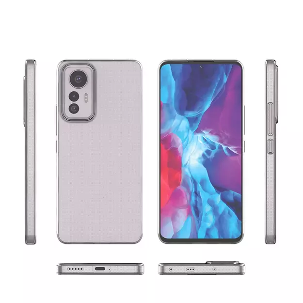 Ultra Clear 0.5mm case for Xiaomi 12 Lite thin cover transparent 2