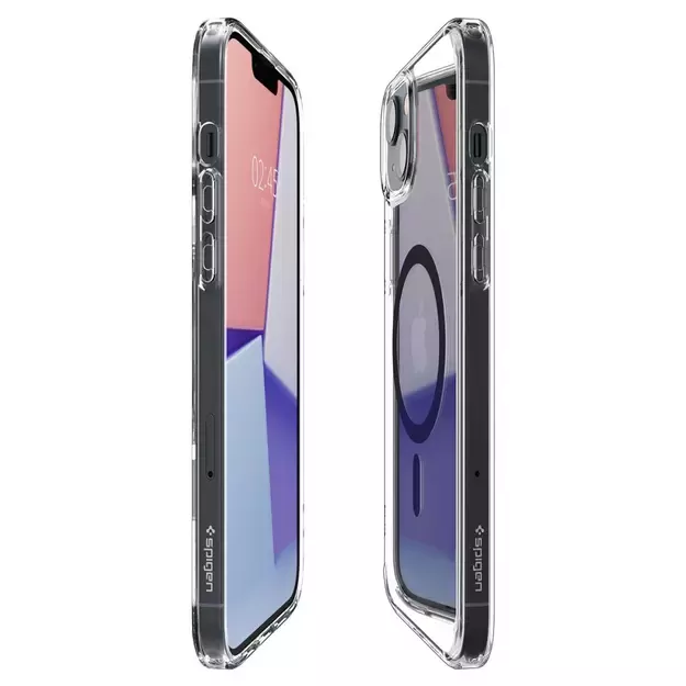 Spigen Ultra Hybrid Mag Case with MagSafe for iPhone 14 Plus - Clear Black 28