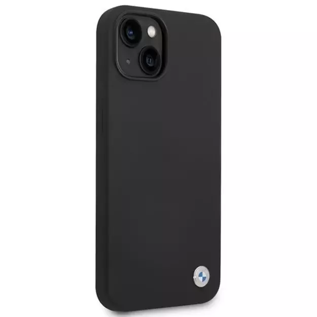 Case BMW BMHCP14MSILBK iPhone 14 Plus 6.7&quot  black/black Silicone Metal Logo 8