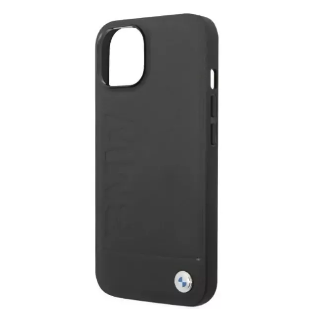Case BMW BMHMP14SSLLBK iPhone 14 6.1 &quot black / black hardcase Signature Logo Imprint Magsafe 12