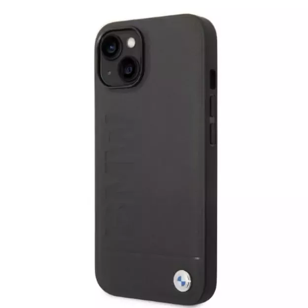 Case BMW BMHMP14SSLLBK iPhone 14 6.1 &quot black / black hardcase Signature Logo Imprint Magsafe 8