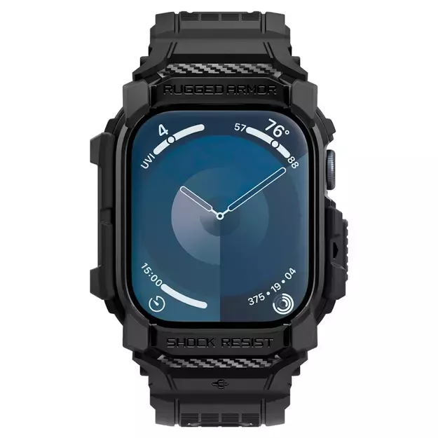 Spigen Rugged Armor Case for Apple Watch 10 46mm - Black 12