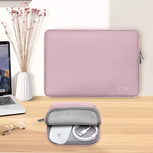 Tech-Protect Neoslim 15-16&quot  Laptop Bag - Pink 13