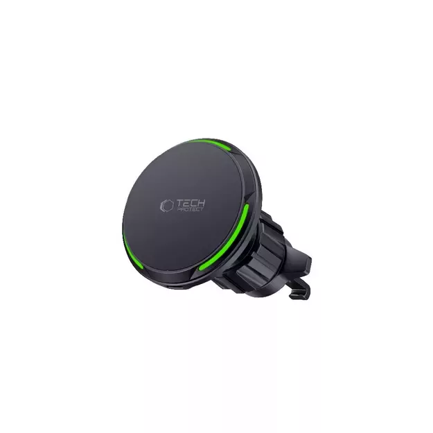 Tech-Protect MM15W-V7 QI2 Car Holder with Inductive Charger - Black 4