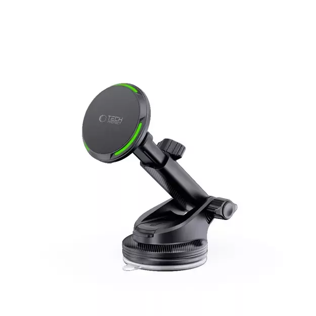 Tech-Protect MM15W-V7 QI2 Car Holder with Inductive Charger - Black 2