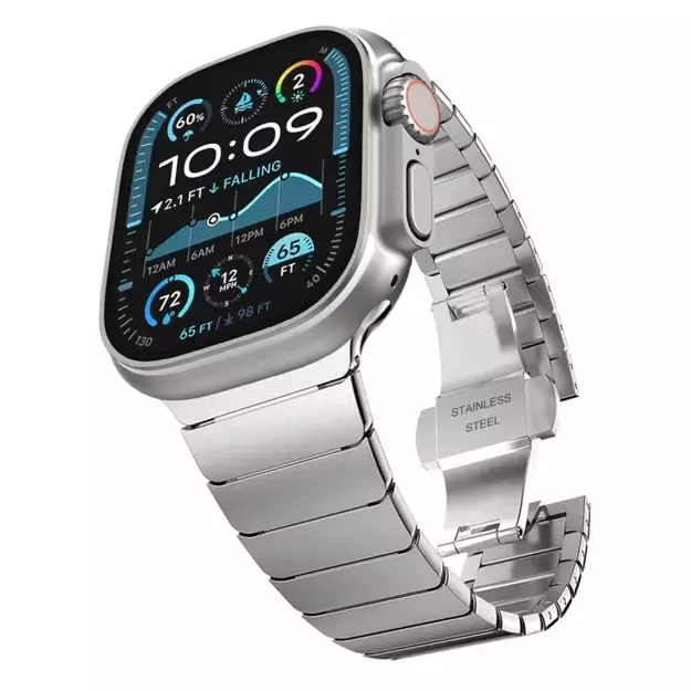 Tech-Protect LinkBand Bracelet for Apple Watch 44 / 45 / 46 / 49 mm - Silver 5