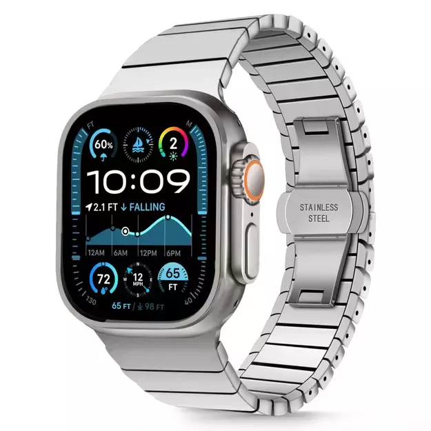 Tech-Protect LinkBand Bracelet for Apple Watch 44 / 45 / 46 / 49 mm - Silver