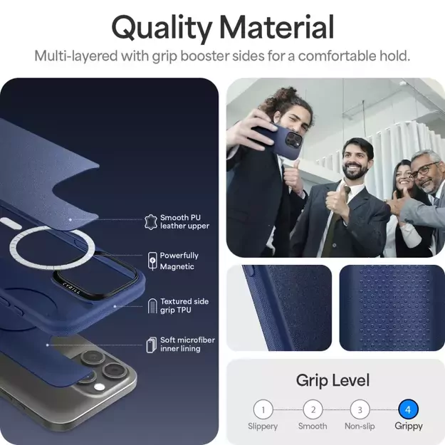 Spigen Cyrill Kajuk Mag iPhone 16 Pro Case - Blue 23