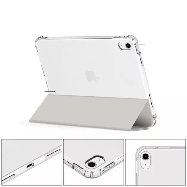 Tech-Protect SC Pen Hybrid Case for iPad 10 / 2022 - Gray - Transparent 7