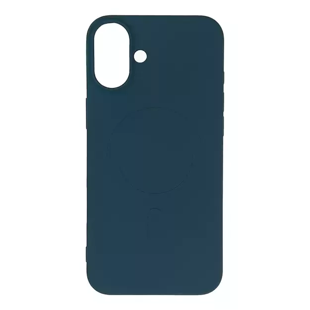 Wozinsky Liquid Silicone Case MagSafe for Samsung Galaxy S24 FE - Dark Blue 1