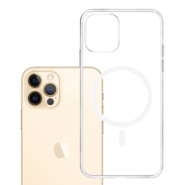 3mk Clear MagCase Case for Apple iPhone 12 Pro Max - Transparent 2