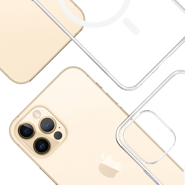 3mk Clear MagCase Case for Apple iPhone 12 Pro Max - Transparent 11