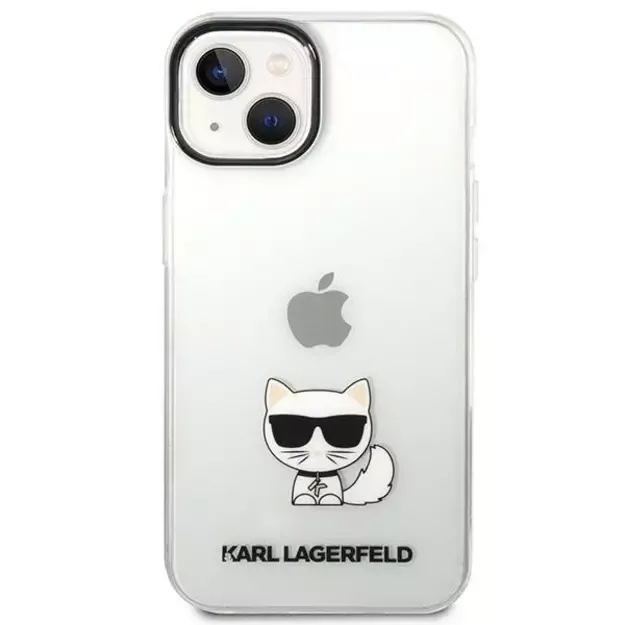 Karl Lagerfeld KLHCP14MCTTR iPhone 14 Plus 6.7 &quot hardcase clear / transparent Choupette Body 9