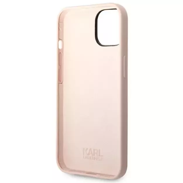 Karl Lagerfeld KLHCP14SSLCTPI iPhone 14 6.1 &quot hardcase light pink / light pink Silicone Choupette Body 6