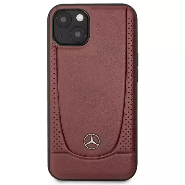 Mercedes MEHCP14MARMRE iPhone 14 Plus 6.7 &quot red / red hardcase Leather Urban Bengale 2