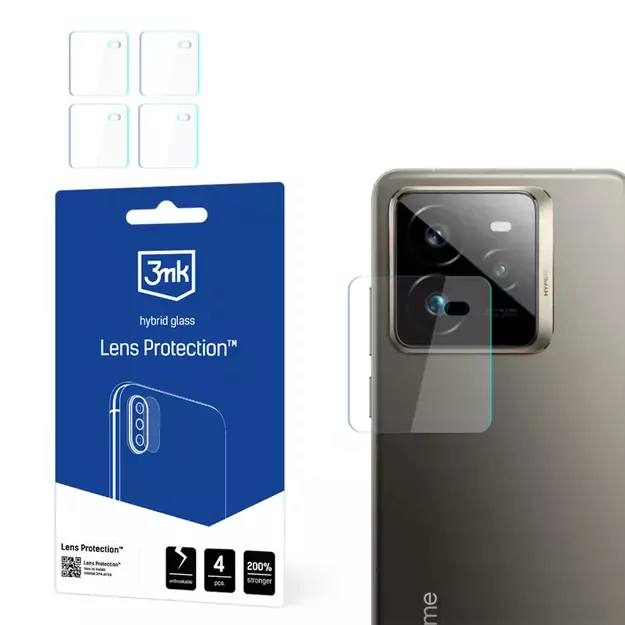 Hybrid Glass for Camera Lens 3mk Lens Protection for Realme GT7 Pro