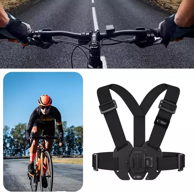 Tech-Protect GA100 Chest Mount for GoPro / DJI - Black 8