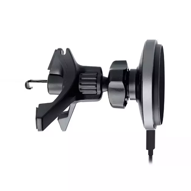 Smartphone holder with wireless charger SBS TESUPMAGWIR15W for air vent, compatible with MagSafe - black 7