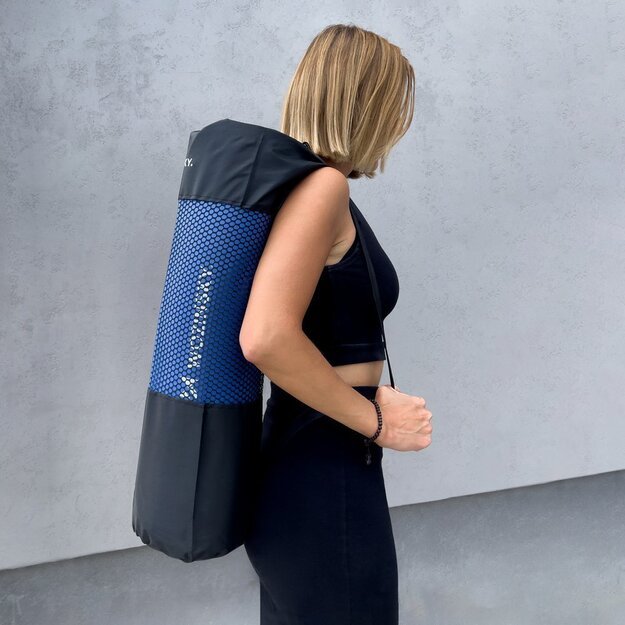 Wozinsky exercise mat 181 x 63 x 0.9 cm thick gymnastic yoga mat pink 11