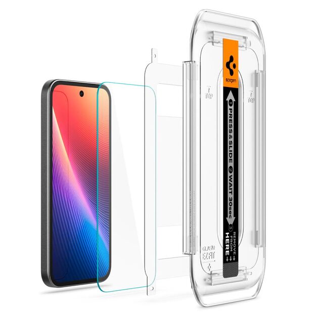 Spigen Glas.TR &quot Ez Fit&quot  Tempered Glass 2-pack for Google Pixel 9A - Clear 6