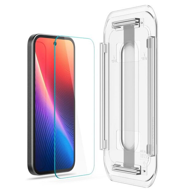 Spigen Glas.TR &quot Ez Fit&quot  Tempered Glass 2-pack for Google Pixel 9A - Clear 3