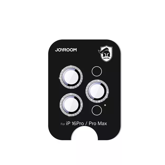 Joyroom JR-MSJ0309 protective glass for iPhone 16 Pro/16 Pro Max lenses - titanium