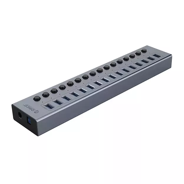 Orico BT2U3-16AB Hub 16x USB-A 3.0 with switches - gray 5