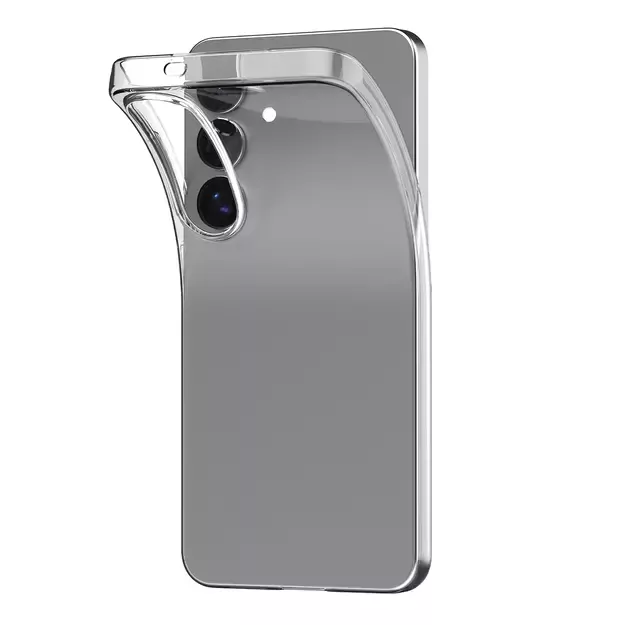 Silicone Case Puro 03 Nude for Samsung Galaxy S25 - Transparent 1