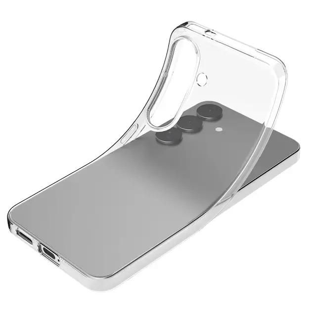 Silicone Case Puro 03 Nude for Samsung Galaxy S25 - Transparent 2