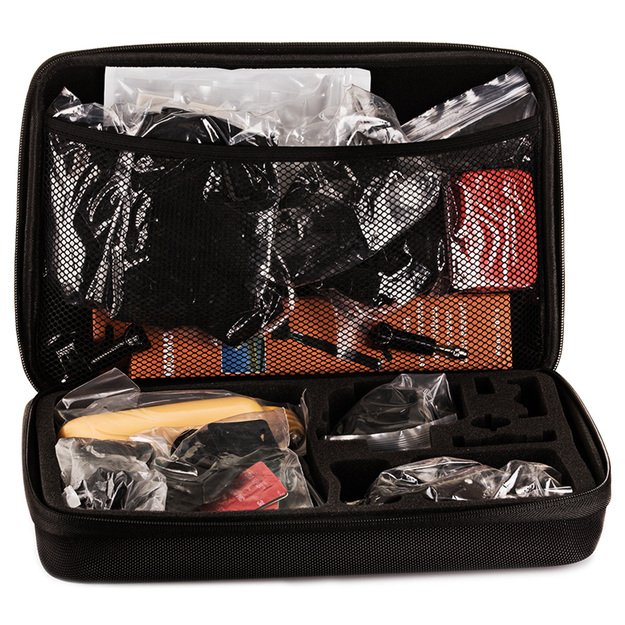 Set of 50 in 1 accessories for GoPro SJCAM sports cameras 17