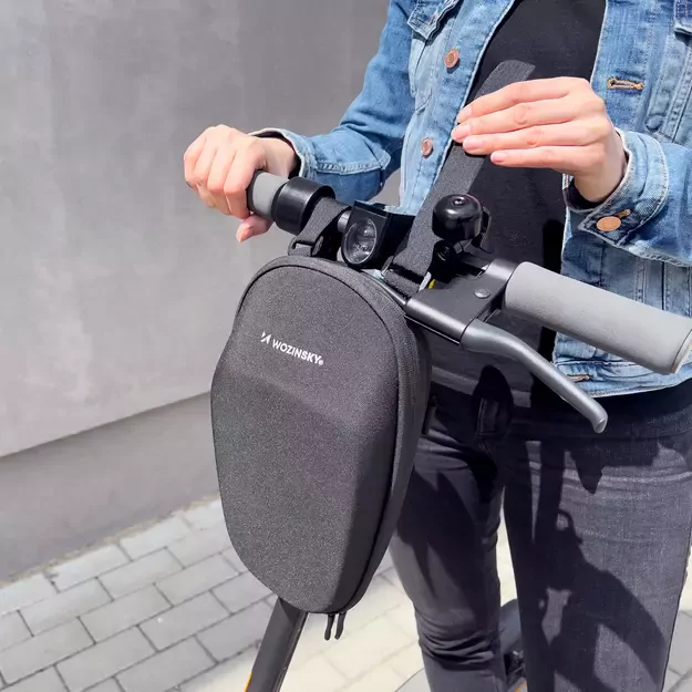 Wozinsky waterproof scooter bar bag scooter bag 4l black (WSB1BK) 32