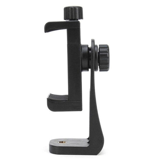Adjustable harness for a sports camera with a rotating tripod and a phone stand 16
