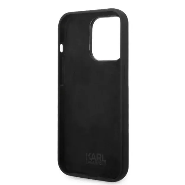 Karl Lagerfeld KLHCP14XSRSGRCK iPhone 14 Pro Max 6.7 &quot hardcase black / black Silicone RSG 13