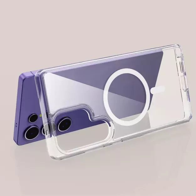 Tech-Protect FlexAir Hybrid MagSafe Case for Samsung Galaxy S25 Ultra - Clear 7
