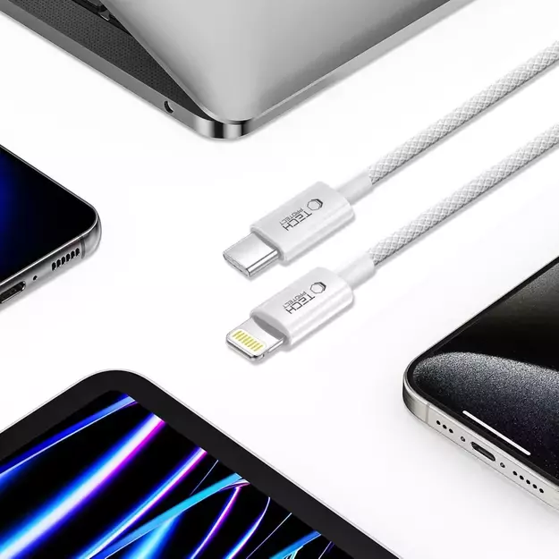 Tech-Protect UltraBoost USB-C / Lightning PD27W/3A cable 200 cm - gray 6